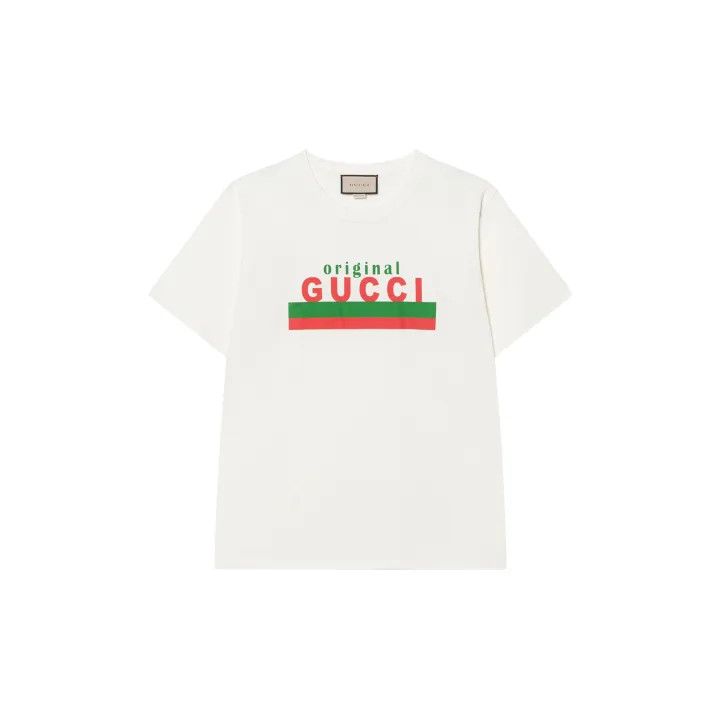Gucci Gucci Original Logo Short Sleeve T-Shirt Size US M / EU 48-50 / 2 - 2 Thumbnail