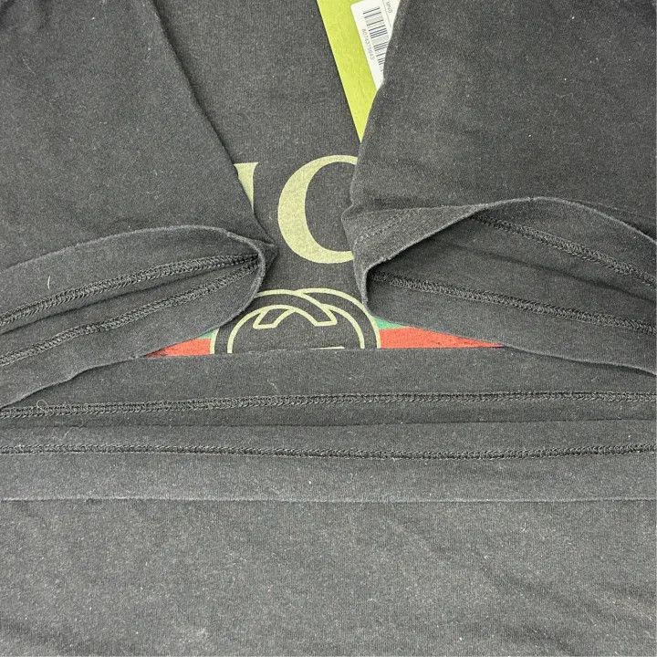 Gucci GUCCI Oversized Logo Black Short Sleeve T-Shirt Size US S / EU 44-46 / 1 - 8 Thumbnail