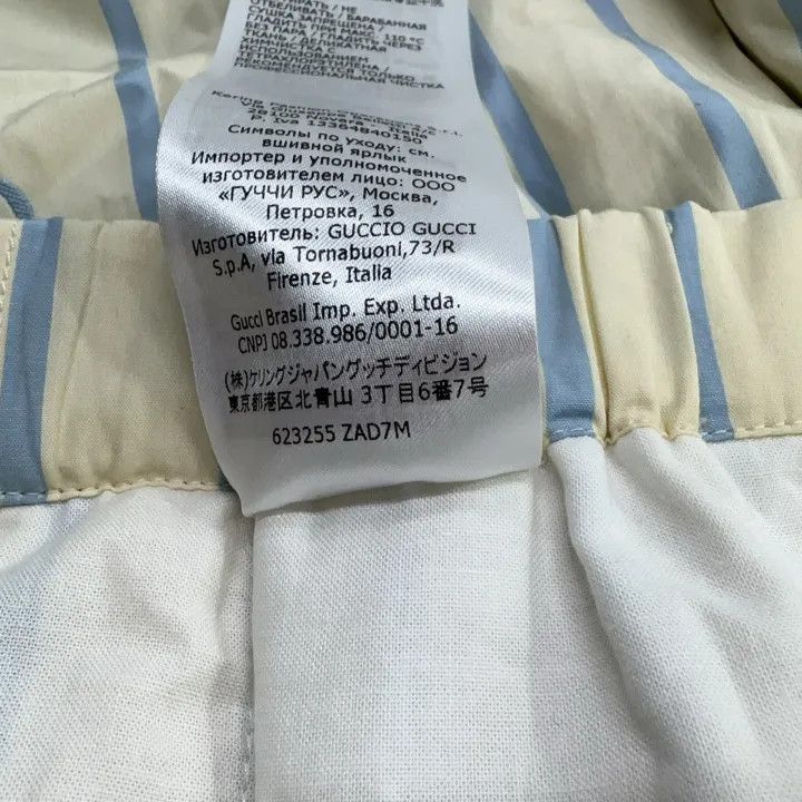 Gucci Gucci Striped Shorts for Men in Ivory Size US 44 / EU 60 - 5 Thumbnail
