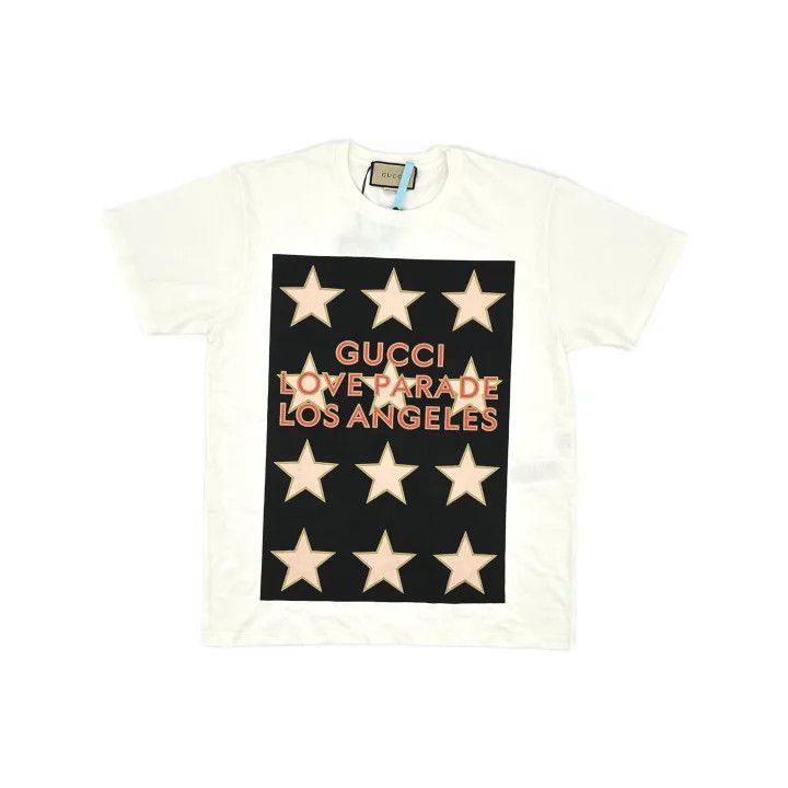 Gucci Gucci Love Parade Graphic T-Shirt Size US M / EU 48-50 / 2 - 2 Thumbnail