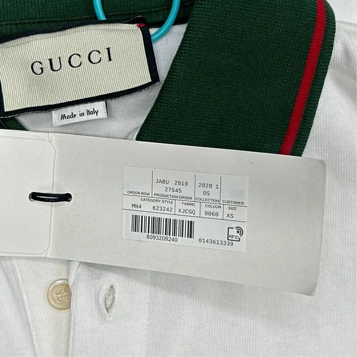 Gucci GUCCI Striped Oversized Polo Shirt for Men Size US XS / EU 42 / 0 - 3 Thumbnail