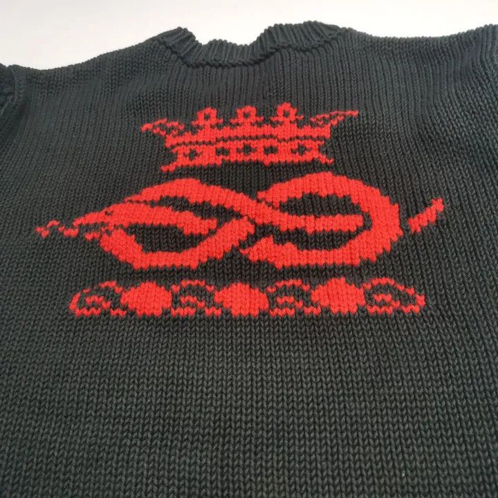 Gucci Gucci Black sweater with lettering design Size US S / EU 44-46 / 1 - 5 Thumbnail