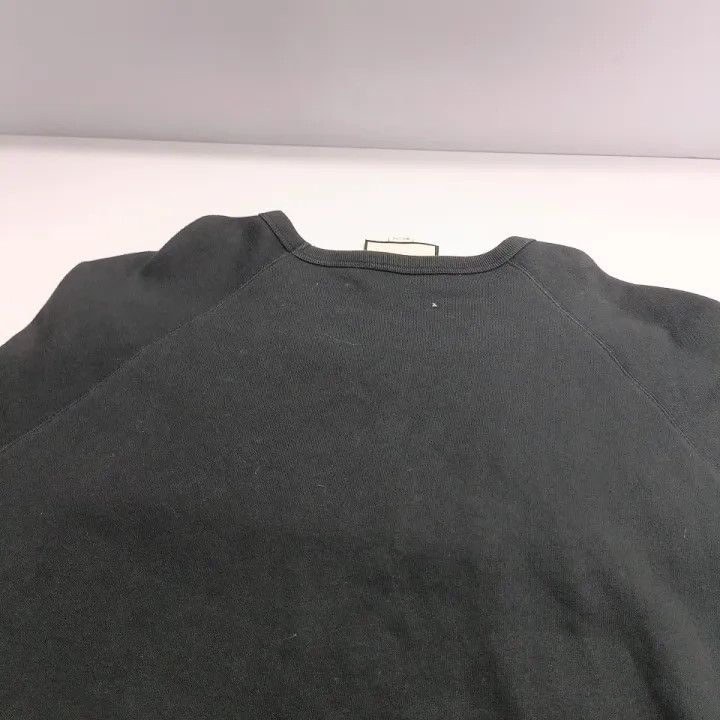Gucci Gucci Black Printed Cotton Sweatshirt Unisex Size US M / EU 48-50 / 2 - 7 Thumbnail