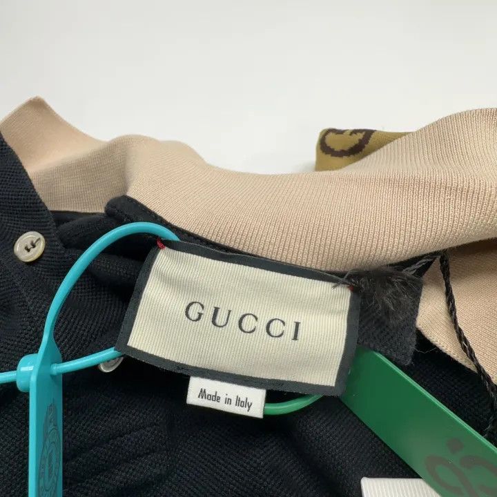 Gucci Gucci Interlocking G Striped Polo Shirt for Men Size US XS / EU 42 / 0 - 4 Thumbnail