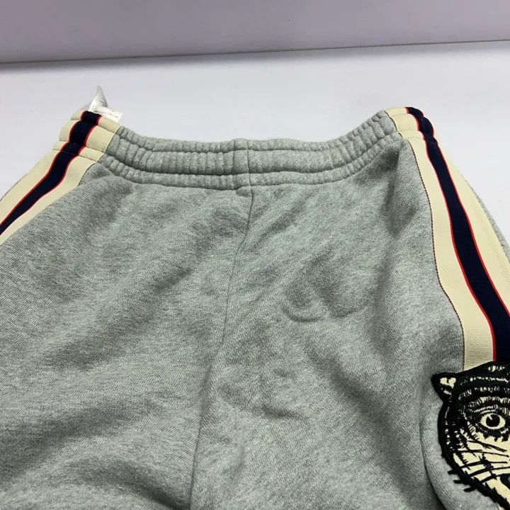 Gucci Gucci Gray Tiger Logo Sweatpants Size US 26 / EU 42 - 7 Thumbnail