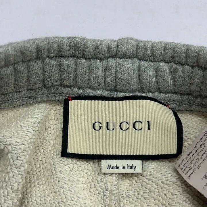 Gucci Gucci Gray Tiger Logo Sweatpants Size US 26 / EU 42 - 4 Thumbnail