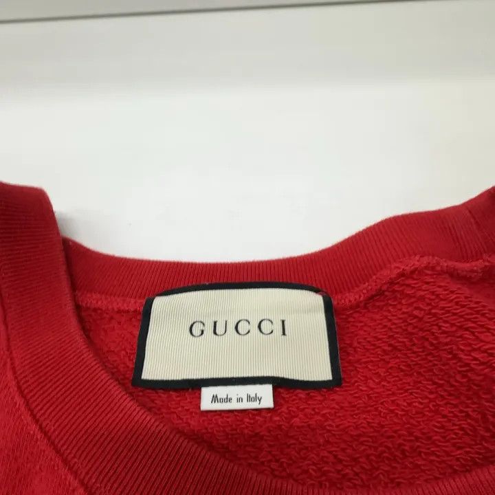 Gucci Gucci Red Tiger Print Long Sleeve Sweatshirt Size US L / EU 52-54 / 3 - 4 Thumbnail