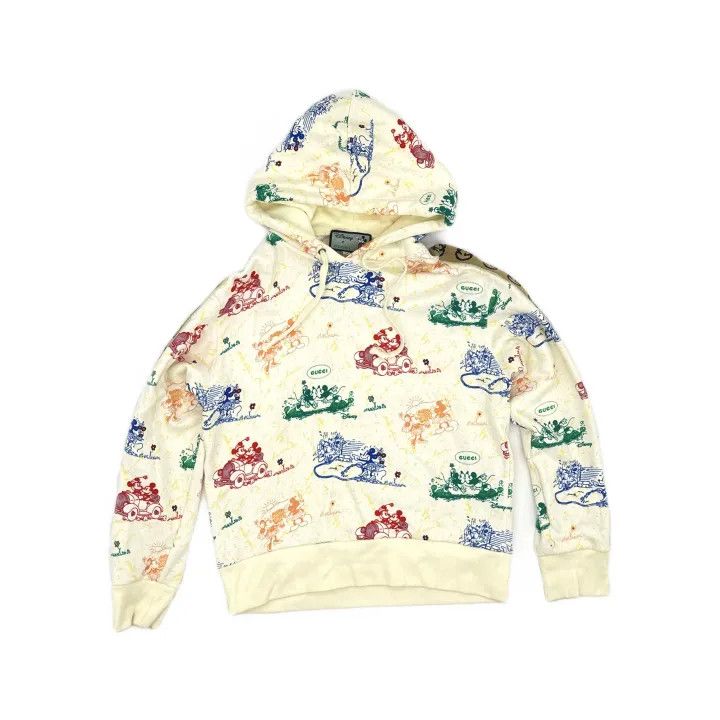 Gucci Gucci x Disney Mickey Mouse Printed Hoodie Size US XS / EU 42 / 0 - 2 Thumbnail