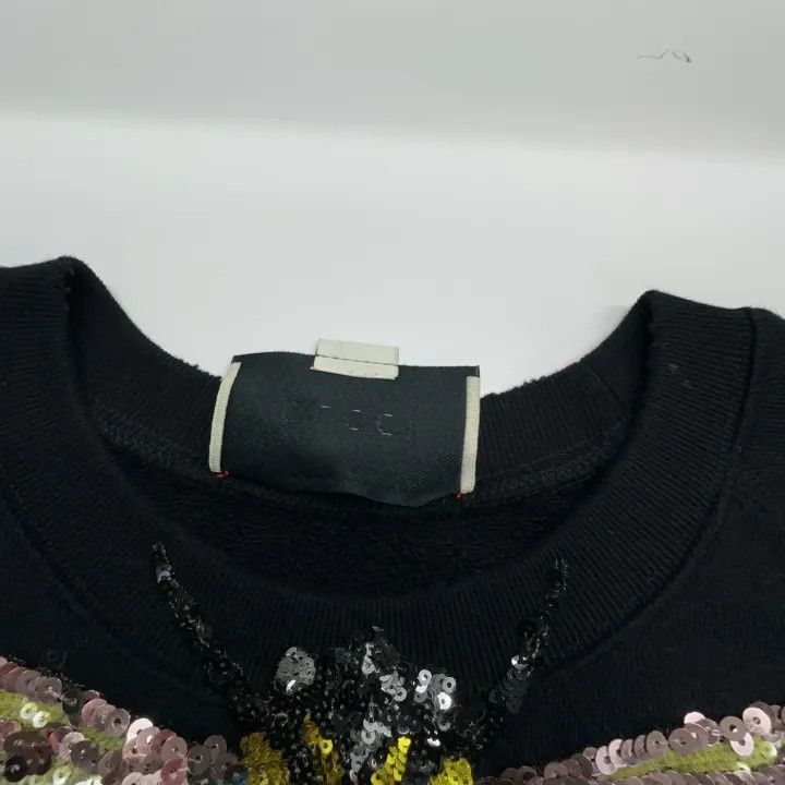 Gucci Gucci Butterfly Logo Black Sweatshirt Size US XXS / EU 40 - 7 Thumbnail