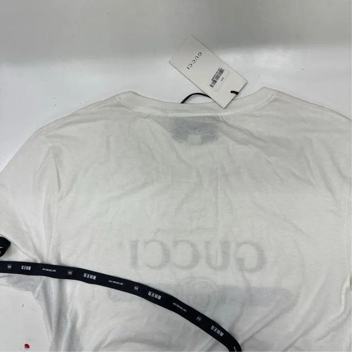 Gucci Gucci Oversized Logo Vintage Style T-Shirt Size US L / EU 52-54 / 3 - 6 Thumbnail