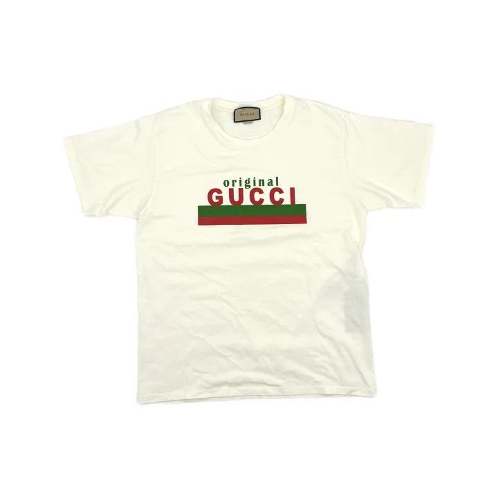Gucci Gucci Original Logo Oversized T-shirt for Men Size US L / EU 52-54 / 3 - 2 Thumbnail