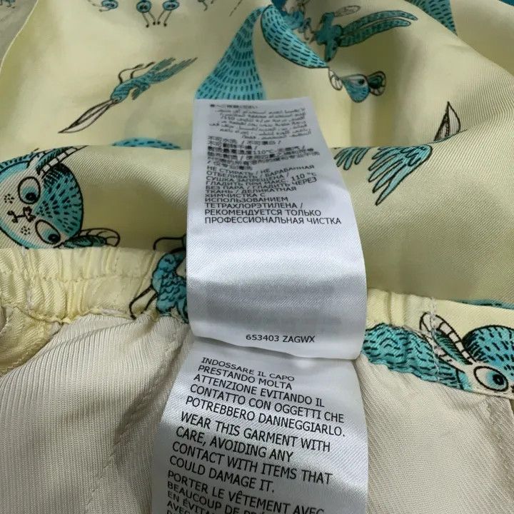 Gucci Gucci x Freya Hartas Printed Silk Shorts Size US 44 / EU 60 - 4 Thumbnail