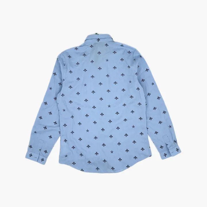 Gucci Gucci Casual Stylish Button-Up Shirt Size US M / EU 48-50 / 2 - 3 Thumbnail