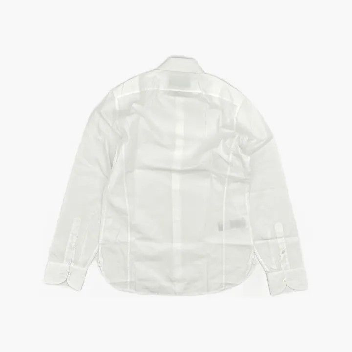 Gucci Gucci Men's White Long Sleeve Button-Up Shirt Size US L / EU 52-54 / 3 - 3 Thumbnail