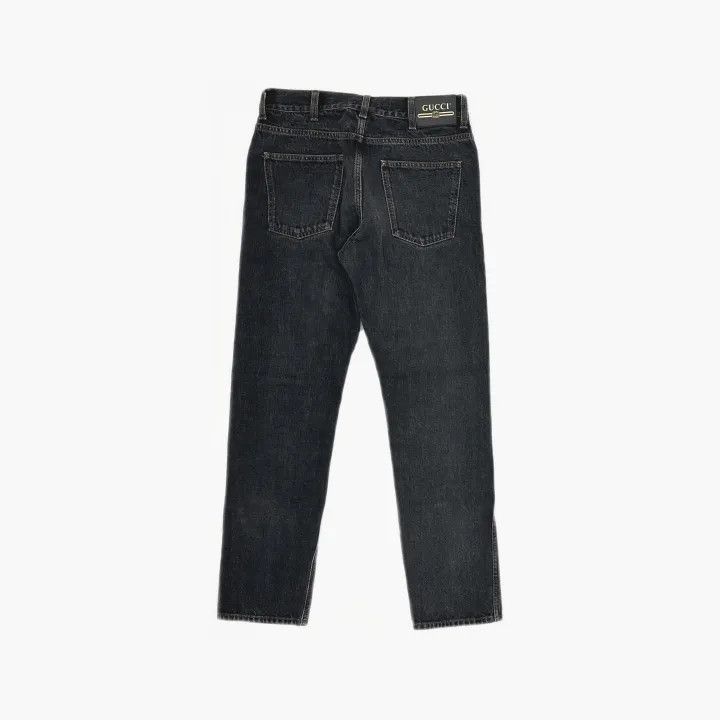 Gucci Gucci Black Tapered Denim Pants for Men Size US 32 / EU 48 - 3 Thumbnail