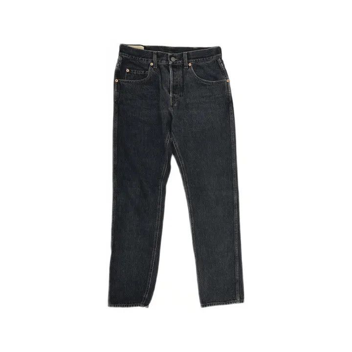 Gucci Gucci Black Tapered Denim Pants for Men Size US 32 / EU 48 - 2 Thumbnail