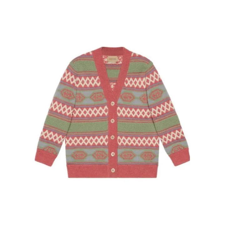 Gucci Gucci Kids Embroidered Knit Cardigan Size US M / EU 48-50 / 2 - 2 Thumbnail