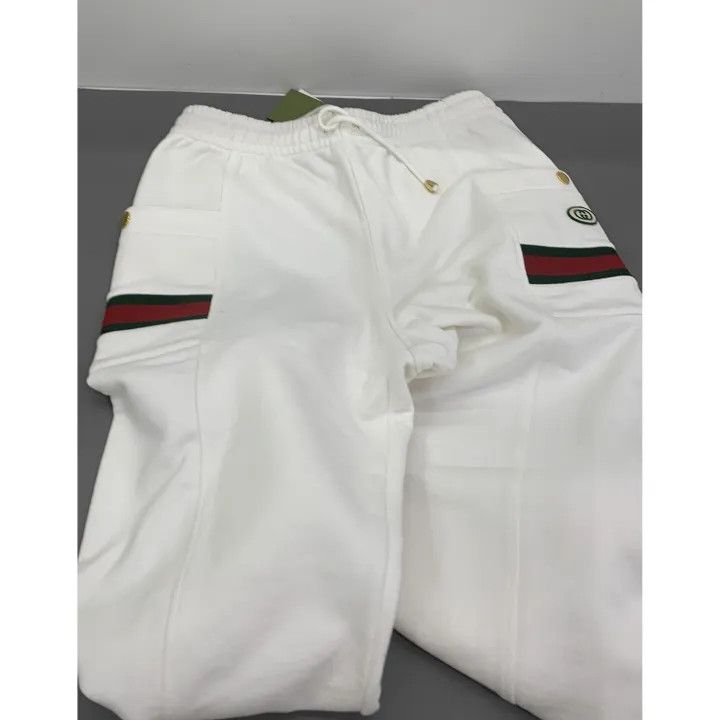 Gucci Gucci Knitted Jogging Pants in Ivory Size US 26 / EU 42 - 4 Thumbnail