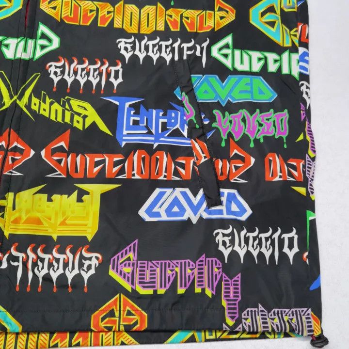 Gucci Gucci Colorful Graphic Hooded Jacket Size US M / EU 48-50 / 2 - 8 Thumbnail