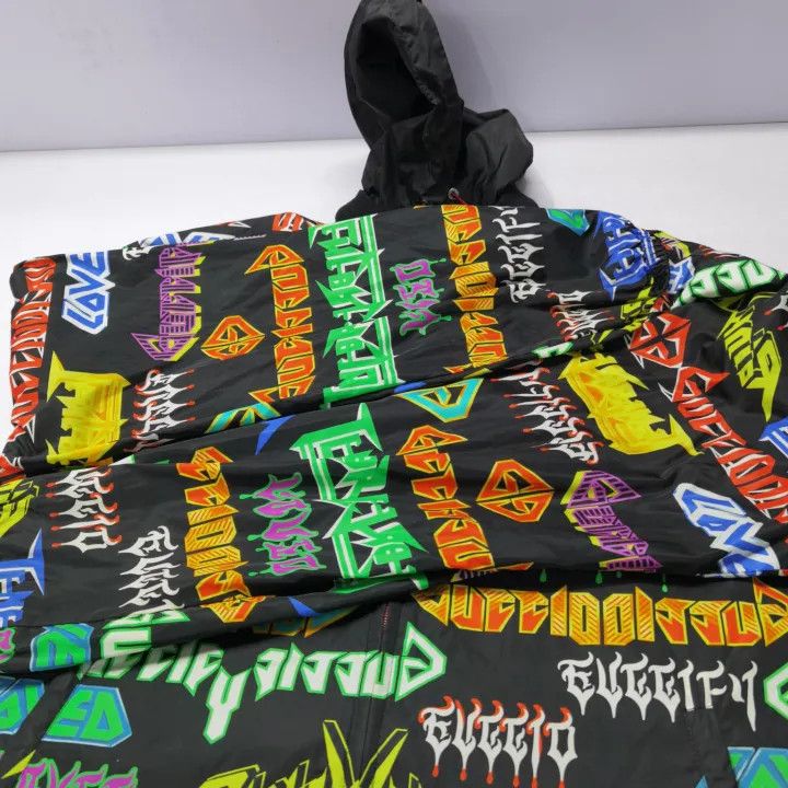Gucci Gucci Colorful Graphic Hooded Jacket Size US M / EU 48-50 / 2 - 9 Thumbnail