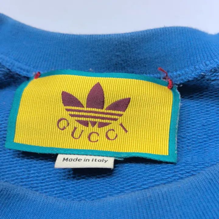 Gucci Gucci SS22 Logo Embroidered Sweatshirt Size US L / EU 52-54 / 3 - 3 Thumbnail
