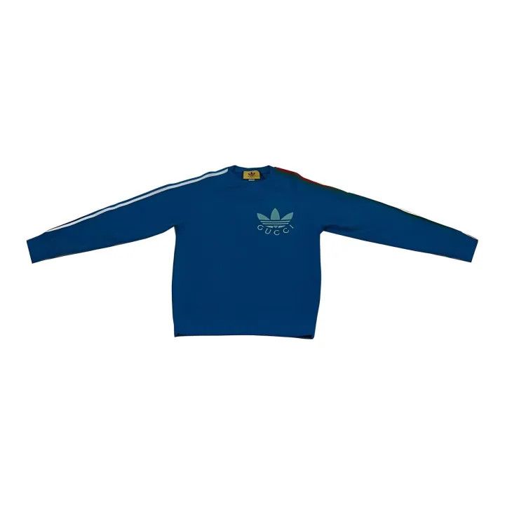 Gucci Gucci SS22 Logo Embroidered Sweatshirt Size US L / EU 52-54 / 3 - 2 Thumbnail