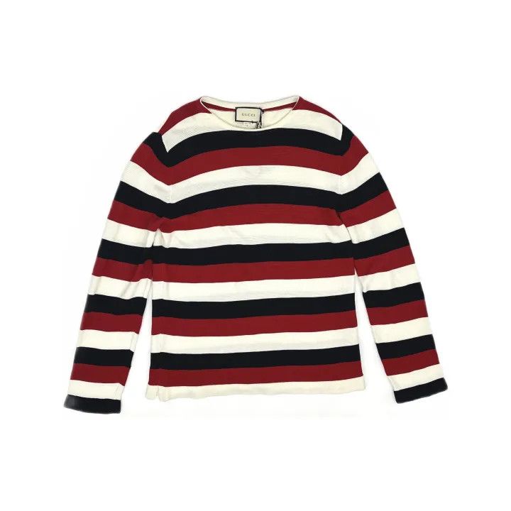 Gucci Gucci Striped Knit Sweater for Casual Style Size US XXL / EU 58 / 5 - 2 Thumbnail