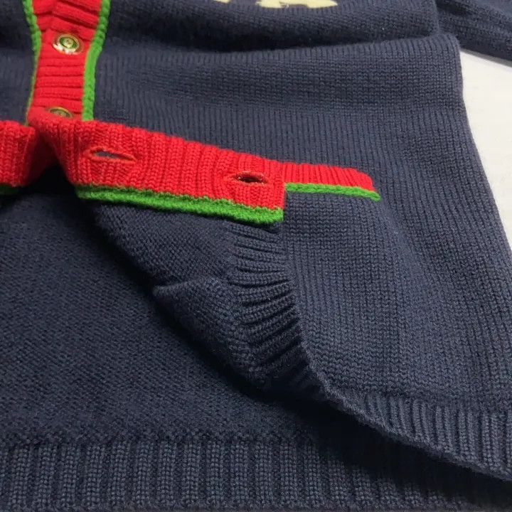Gucci Gucci MLB Patch V-Neck Knit Cardigan Size US M / EU 48-50 / 2 - 10 Thumbnail