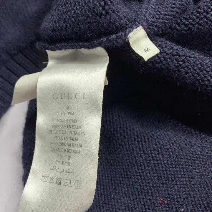 Gucci Gucci MLB Patch V-Neck Knit Cardigan Size US M / EU 48-50 / 2 - 5 Thumbnail