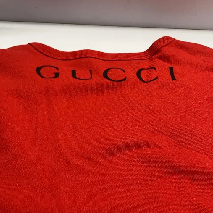 Gucci Gucci Cartoon Graphic Long Sleeve Sweatshirt Size US XS / EU 42 / 0 - 5 Thumbnail