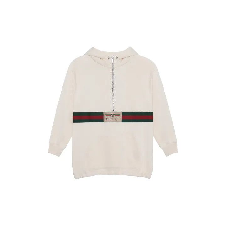 Gucci Gucci Kids Hoodie with Logo Print Size US M / EU 48-50 / 2 - 2 Thumbnail