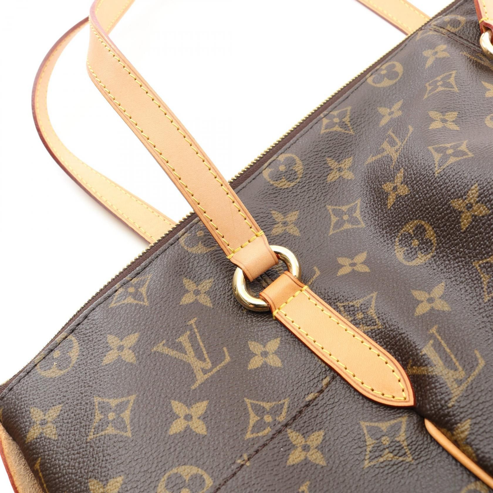 Louis Vuitton Louis Vuitton Louis Vuitton Totally MM Monogram Coated Canvas Tote Bag Canvas Tote Bag M56689 Size ONE SIZE - 8 Thumbnail