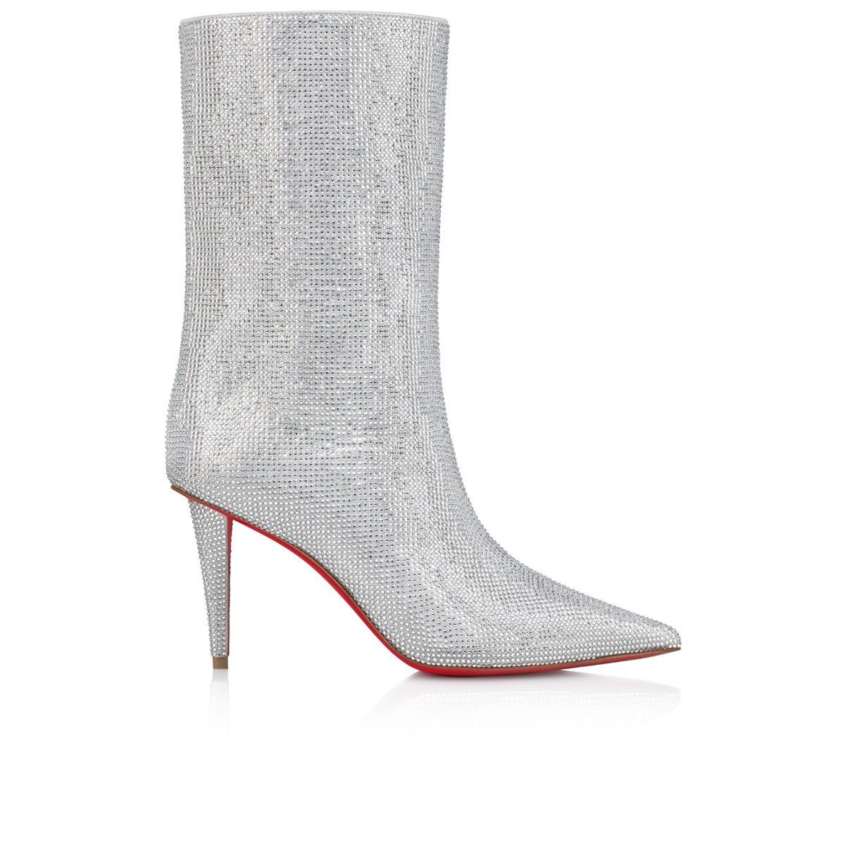 Christian Louboutin astrilarge strass booty Size US 7.5 / IT 37.5 - 3 Thumbnail