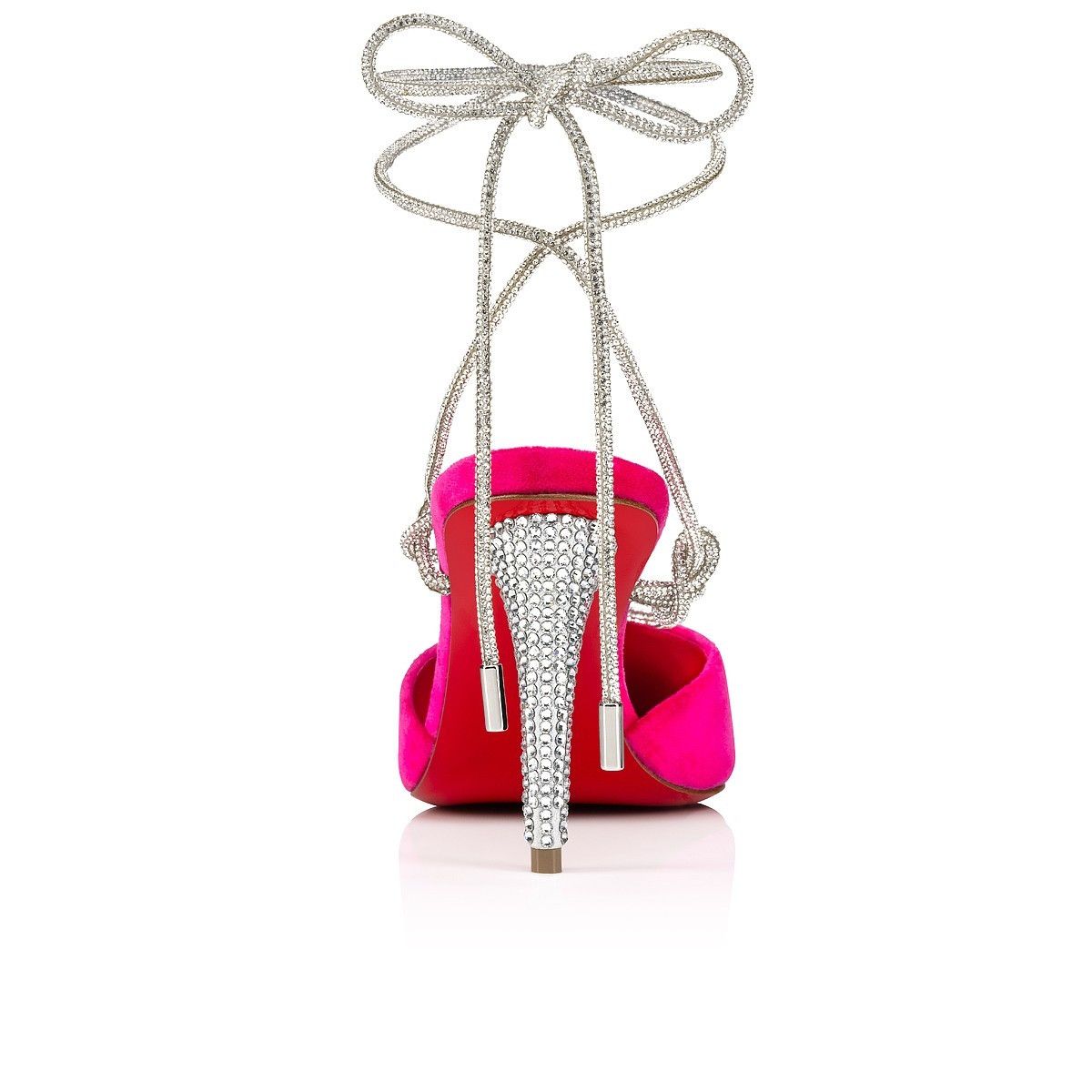 Christian Louboutin astrid lace strass pink Size US 6 / IT 36 - 4 Thumbnail