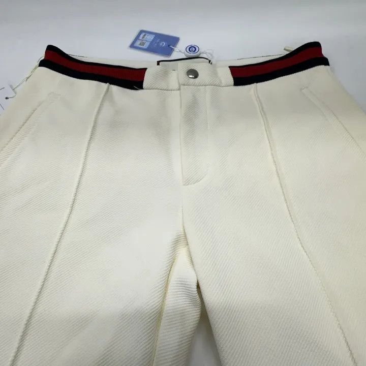 Gucci Gucci Striped Elastic Waist Straight Casual Pants Size US 26 / EU 42 - 8 Thumbnail