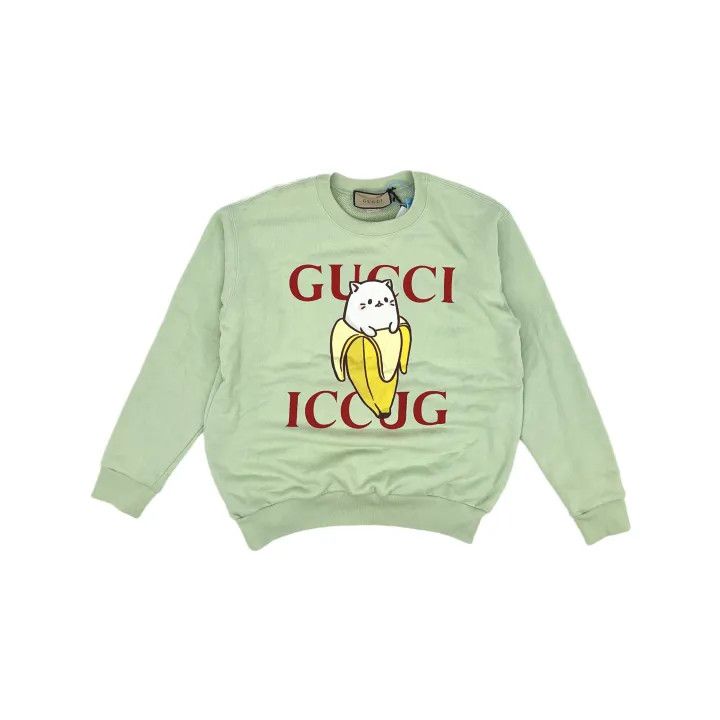 Gucci Gucci Letter Print Long Sleeve Sweatshirt Size US XS / EU 42 / 0 - 2 Thumbnail