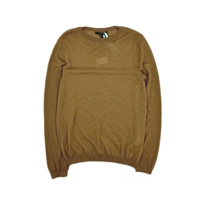 Gucci Gucci Brown Long Sleeve Knit Top Size US L / EU 52-54 / 3 - 2 Thumbnail