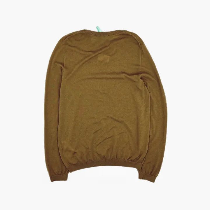 Gucci Gucci Brown Long Sleeve Knit Top Size US L / EU 52-54 / 3 - 3 Thumbnail