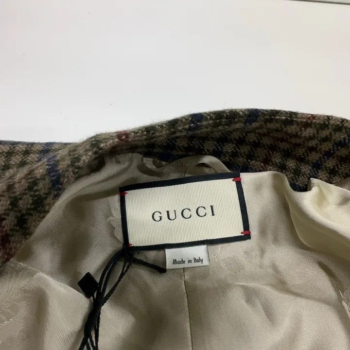 Gucci Gucci Casual Checkered Coat Size US M / EU 48-50 / 2 - 6 Thumbnail