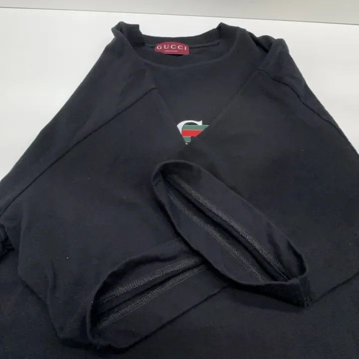 Gucci Gucci Logo Oversized Black T-Shirt Size US L / EU 52-54 / 3 - 7 Thumbnail