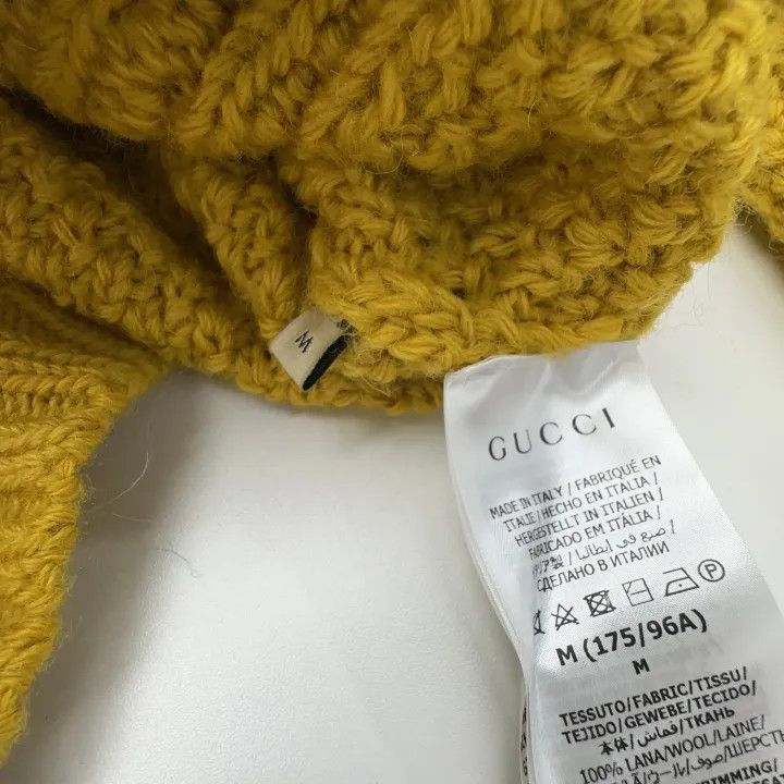 Gucci Gucci Yellow Sweater with Detachable Sleeves Size US M / EU 48-50 / 2 - 4 Thumbnail