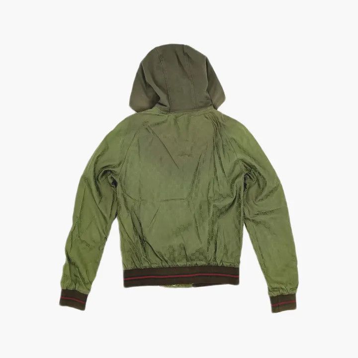 Gucci Gucci Stylish Hooded Jacket in Olive Green Size US S / EU 44-46 / 1 - 3 Thumbnail
