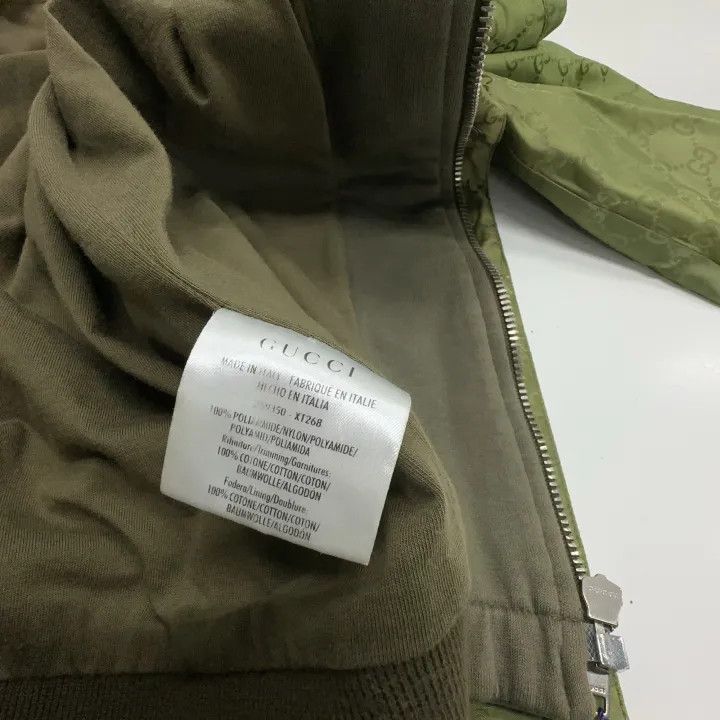 Gucci Gucci Stylish Hooded Jacket in Olive Green Size US S / EU 44-46 / 1 - 4 Thumbnail