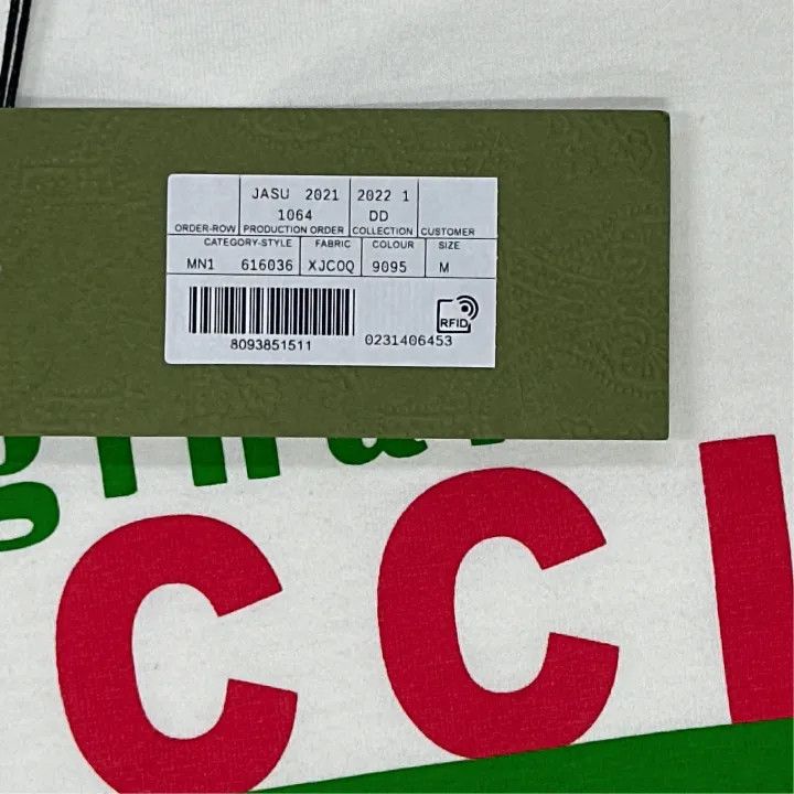 Gucci Gucci Original Logo Oversized T-Shirt Size US L / EU 52-54 / 3 - 4 Thumbnail