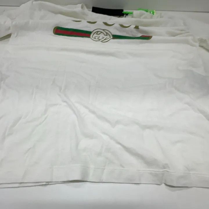 Gucci Gucci Oversized Logo Vintage Style T-Shirt Size US XL / EU 56 / 4 - 10 Thumbnail