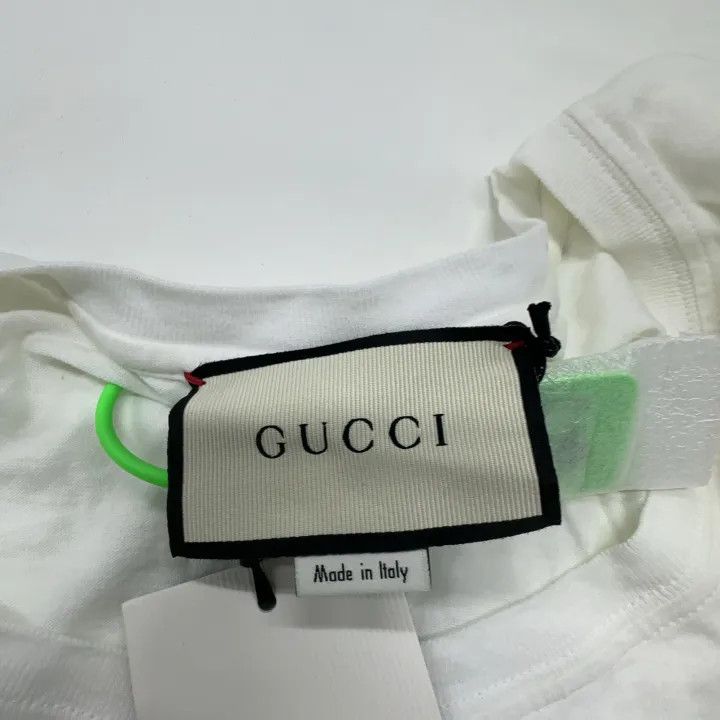 Gucci Gucci Oversized Logo Vintage Style T-Shirt Size US XL / EU 56 / 4 - 5 Thumbnail