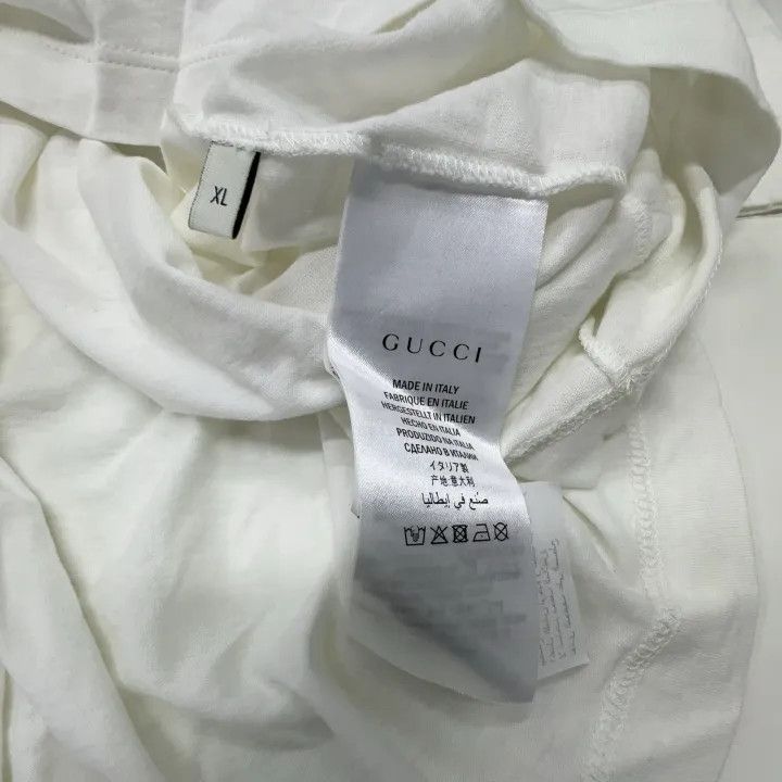 Gucci Gucci Oversized Logo Vintage Style T-Shirt Size US XL / EU 56 / 4 - 6 Thumbnail