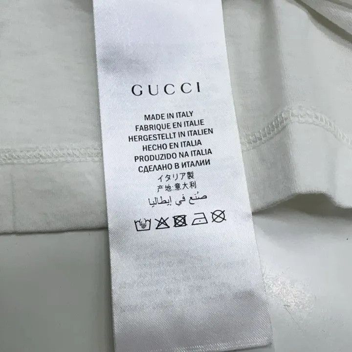Gucci Gucci Logo Print Vintage Style Short Sleeve T-Shirt Size US M / EU 48-50 / 2 - 7 Thumbnail