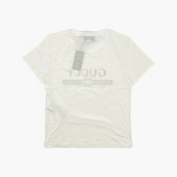 Gucci Gucci Logo Print Vintage Style Short Sleeve T-Shirt Size US M / EU 48-50 / 2 - 3 Thumbnail