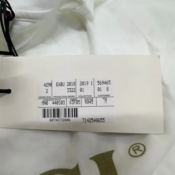 Gucci Gucci Logo Print Vintage Style Short Sleeve T-Shirt Size US M / EU 48-50 / 2 - 5 Thumbnail